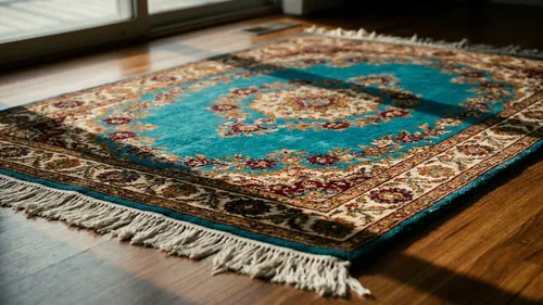 Tapis Kirman ancien aux couleurs préservées