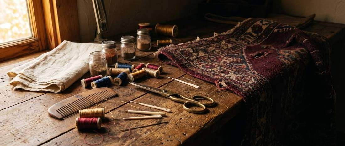 L'établi de l'atelier