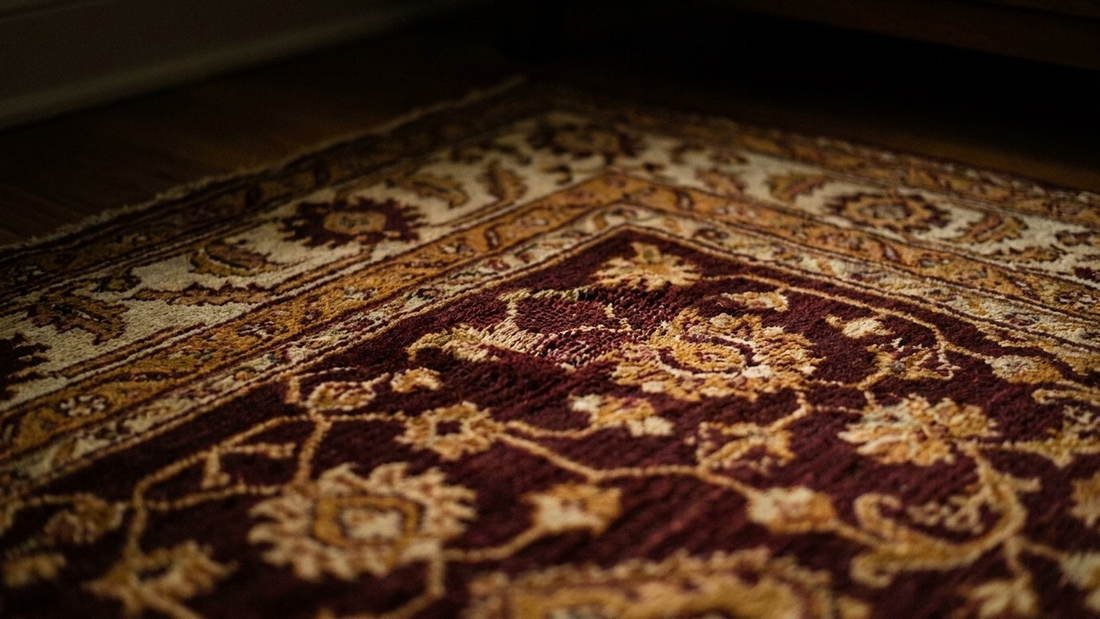 Détail du velours repris