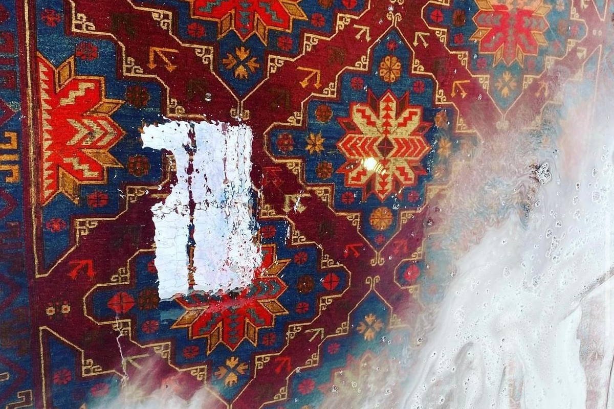 Détachage de tapis — L'Art de la Restauration